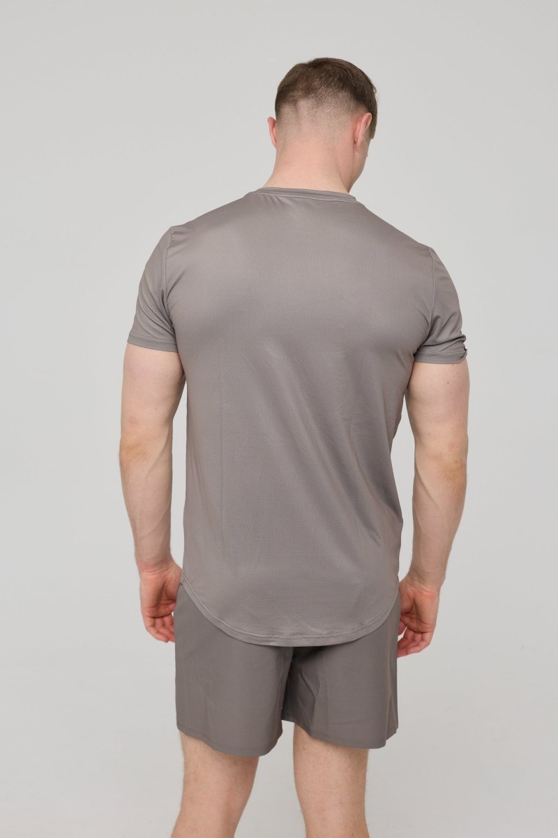 Elite Gym T-Shirt Khaki - Men's - OOSC Clothing - USA