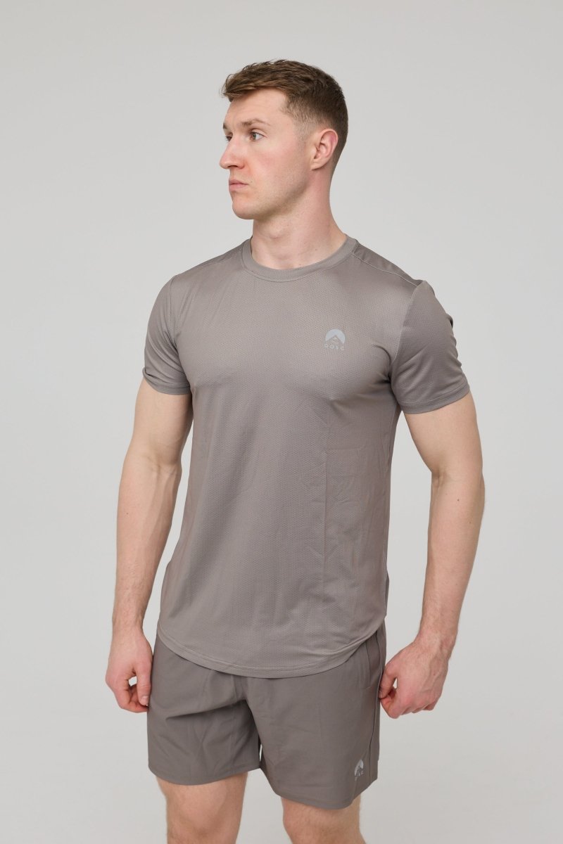 Elite Gym T-Shirt Khaki - Men's - OOSC Clothing - USA
