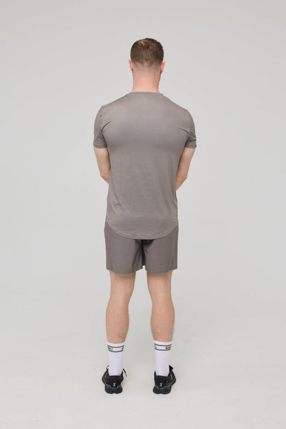 Elite Gym T-Shirt Khaki - Men's - OOSC Clothing - USA