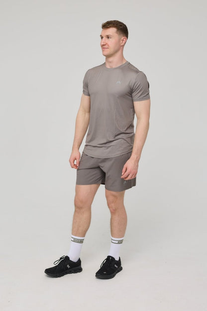 Elite Gym T-Shirt Khaki - Men's - OOSC Clothing - USA