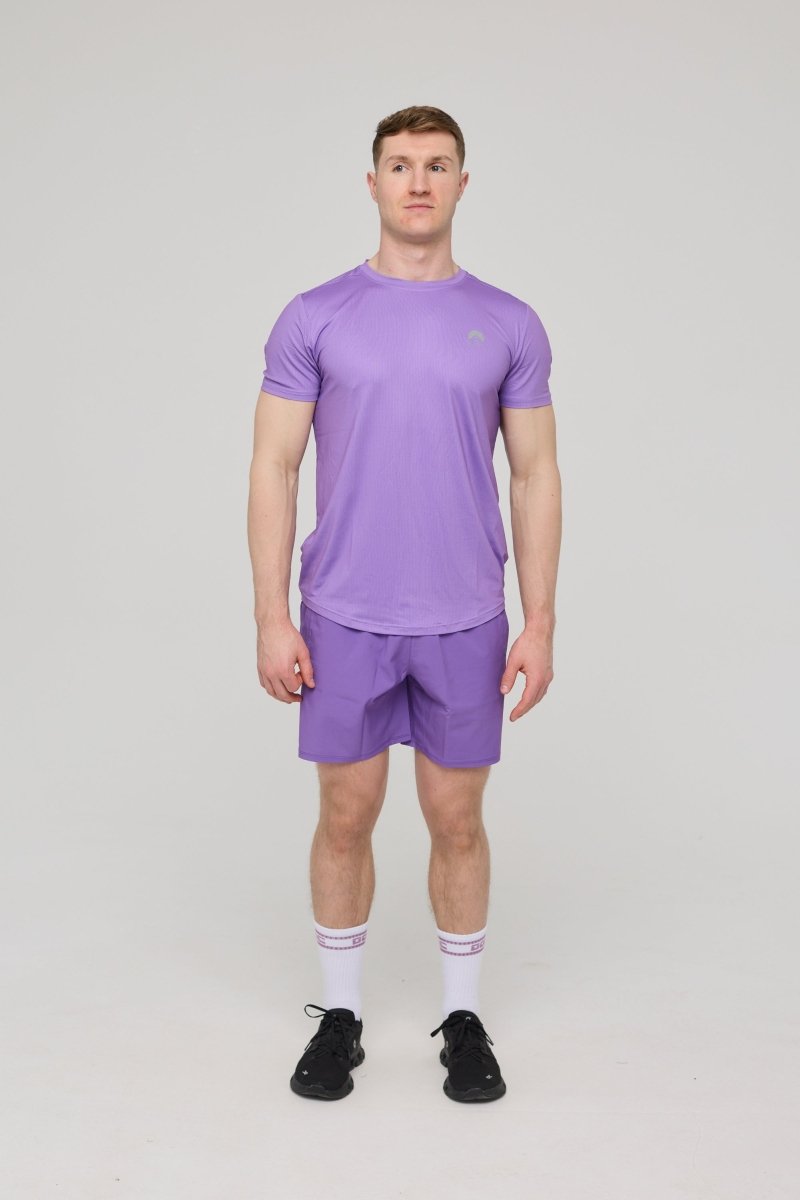 Elite Gym T-Shirt Purple - Men's - OOSC Clothing - USA