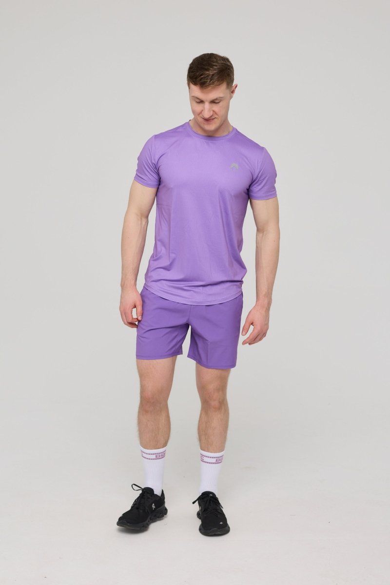 Elite Gym T-Shirt Purple - Men's - OOSC Clothing - USA