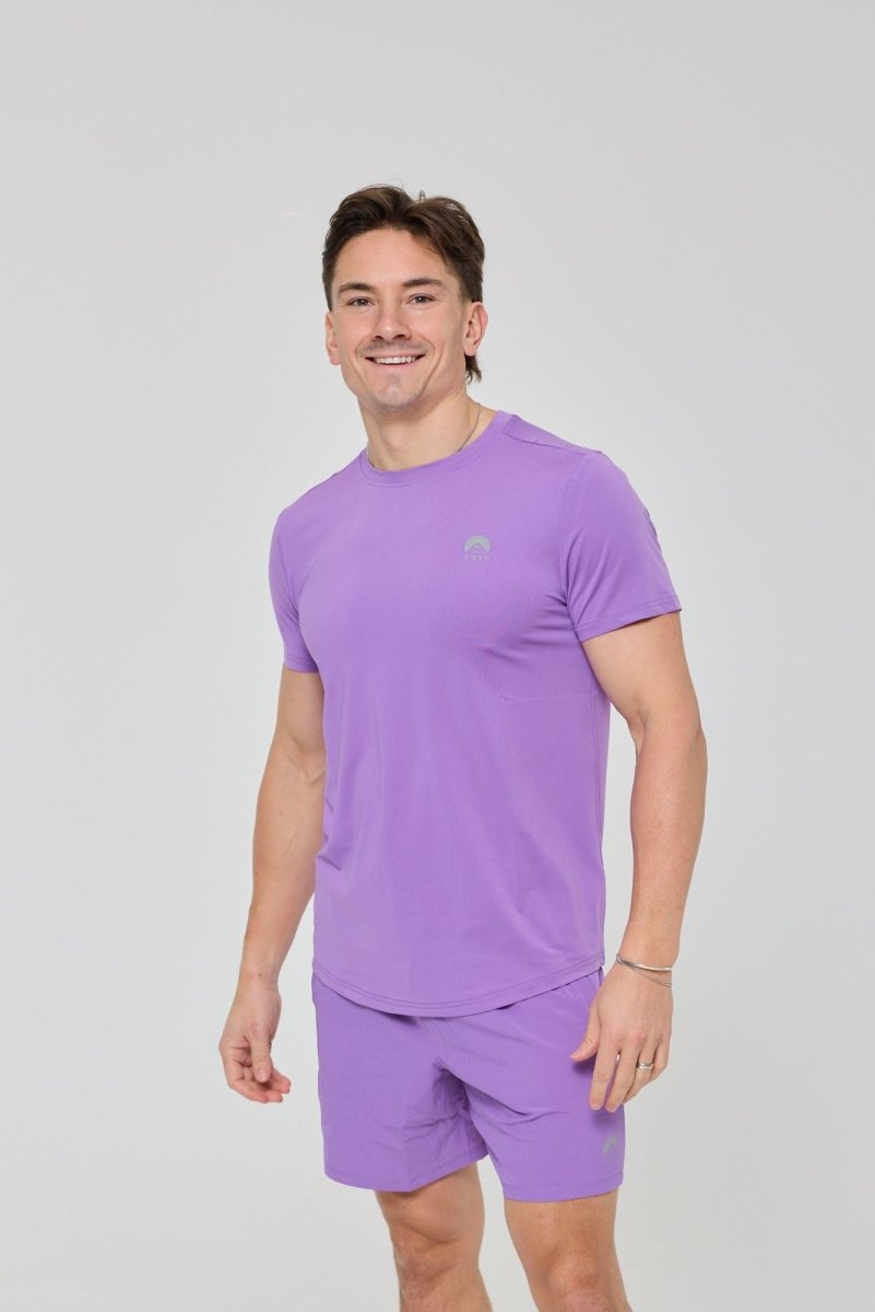 Elite Gym T-Shirt Purple - Men's - OOSC Clothing - USA