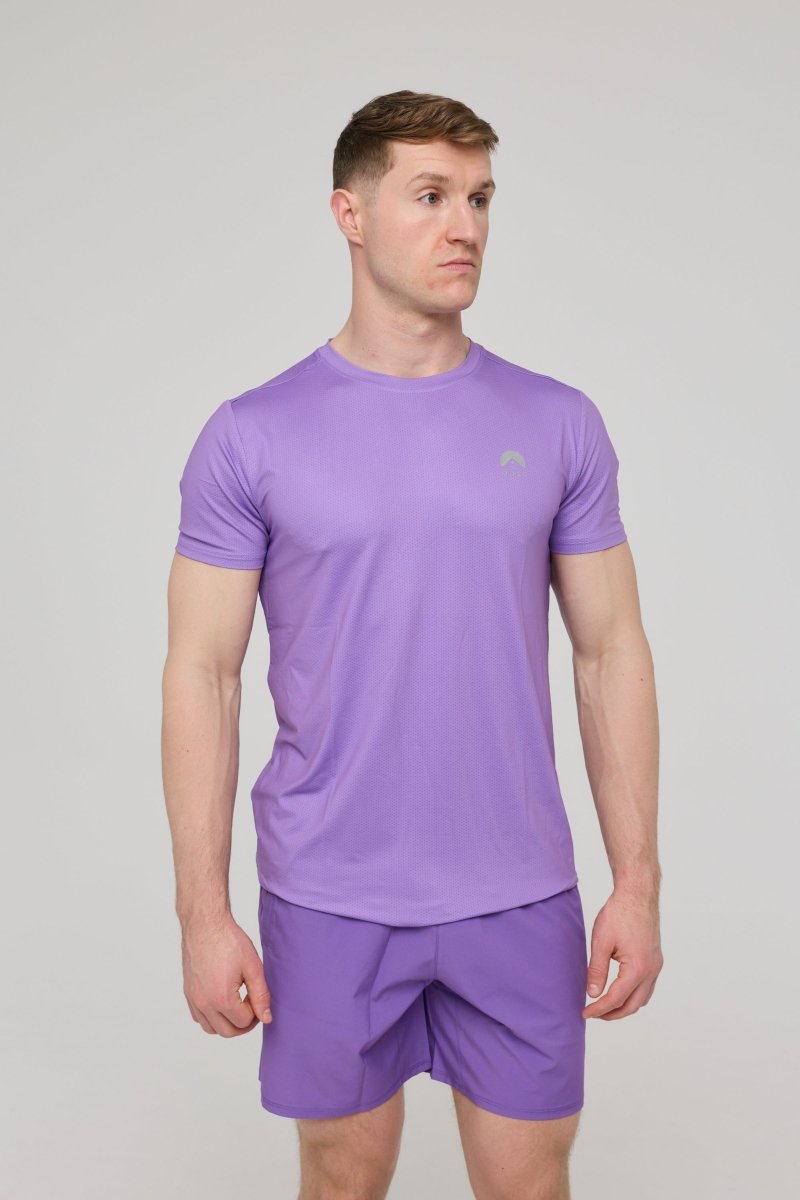 Elite Gym T-Shirt Purple - Men's - OOSC Clothing - USA