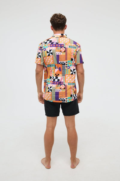 Endless Summer Men's Short Sleeve Shirt - OOSC Clothing - USA