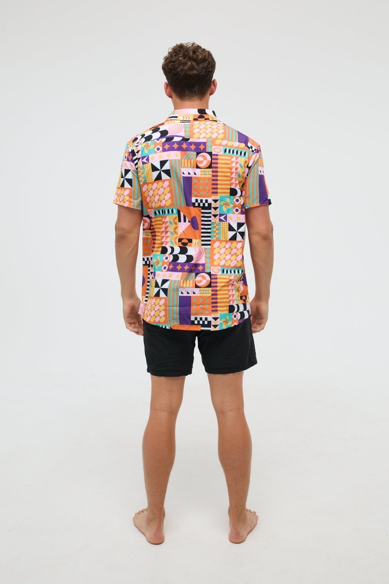 Endless Summer Men's Short Sleeve Shirt - OOSC Clothing - USA