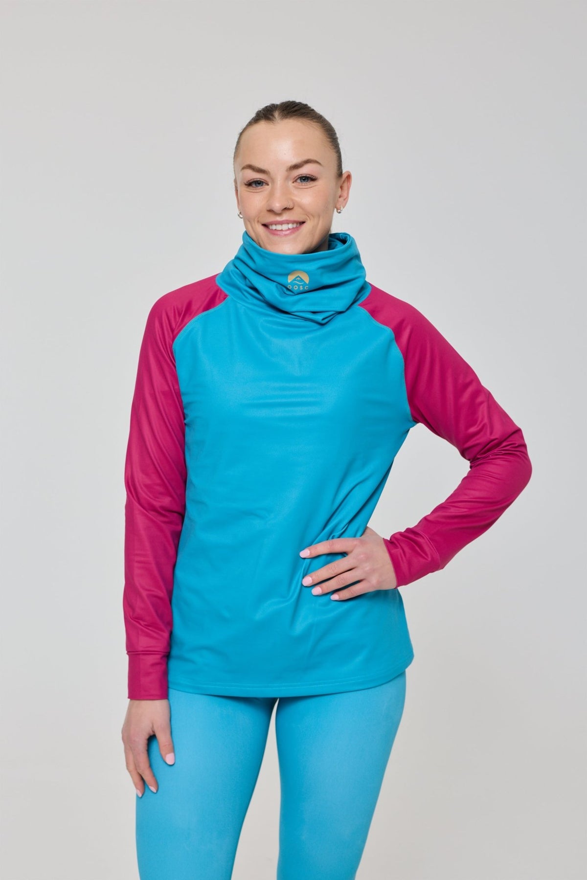 Exodus Women's High Neck Baselayer Top - OOSC Clothing - USA
