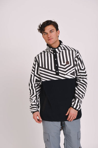 Fall Line Fleece Black - Men's - OOSC Clothing - USA