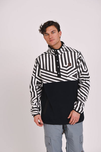 Fall Line Fleece Black - Men's - OOSC Clothing - USA