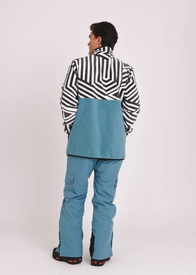 Fall Line Fleece Teal - Men's - OOSC Clothing - USA