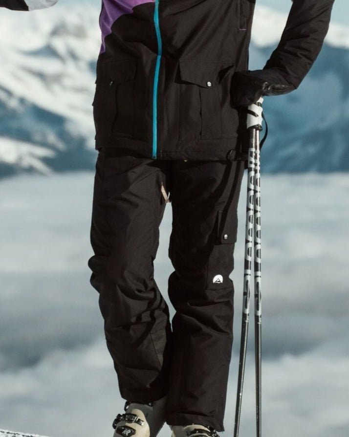 Fresh Pow Men's Ski & Snowboard Pants - Black - OOSC Clothing - USA
