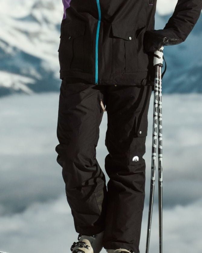 Fresh Pow Men's Ski & Snowboard Pants - Black - OOSC Clothing - USA