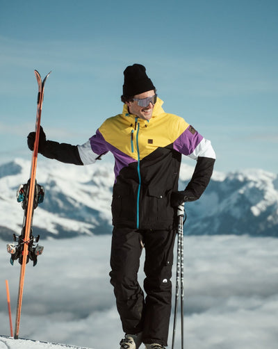 Fresh Pow Men's Ski & Snowboard Pants - Black - OOSC Clothing - USA