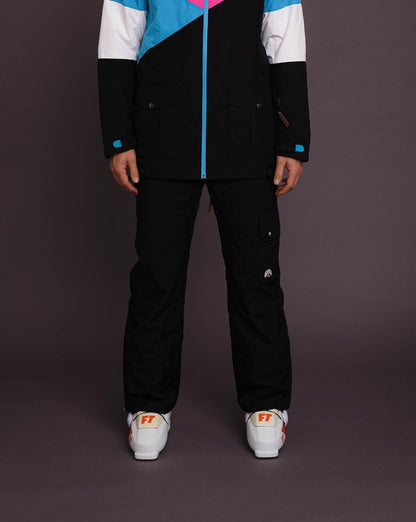 Fresh Pow Men's Ski & Snowboard Pants - Black - OOSC Clothing - USA