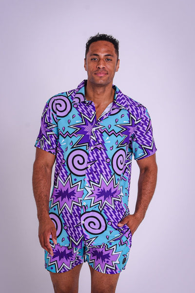 Fresh Prince Men's Short Sleeve Shirt - OOSC Clothing - USA