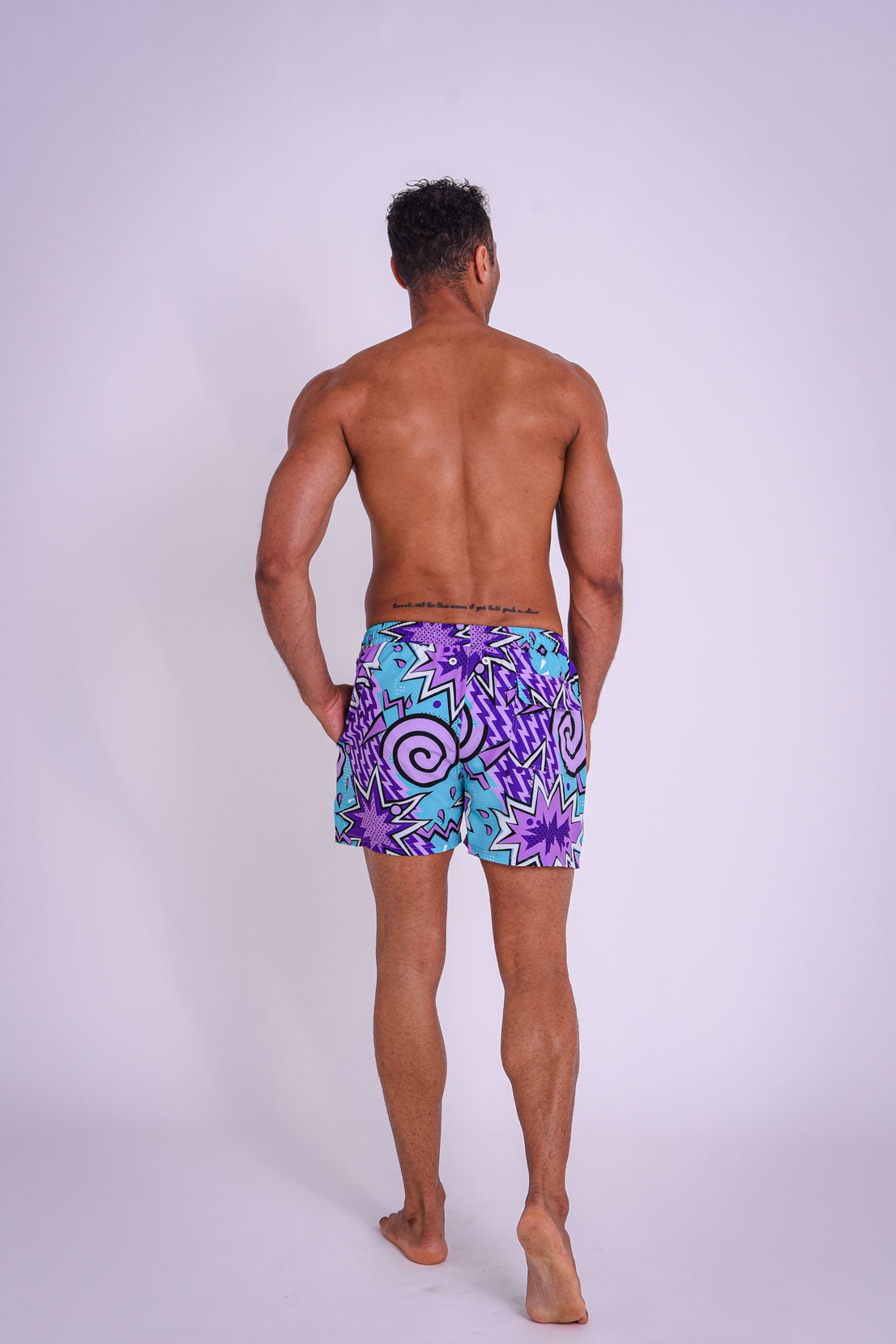 Fresh Prince Men's Swim Shorts - OOSC Clothing - USA