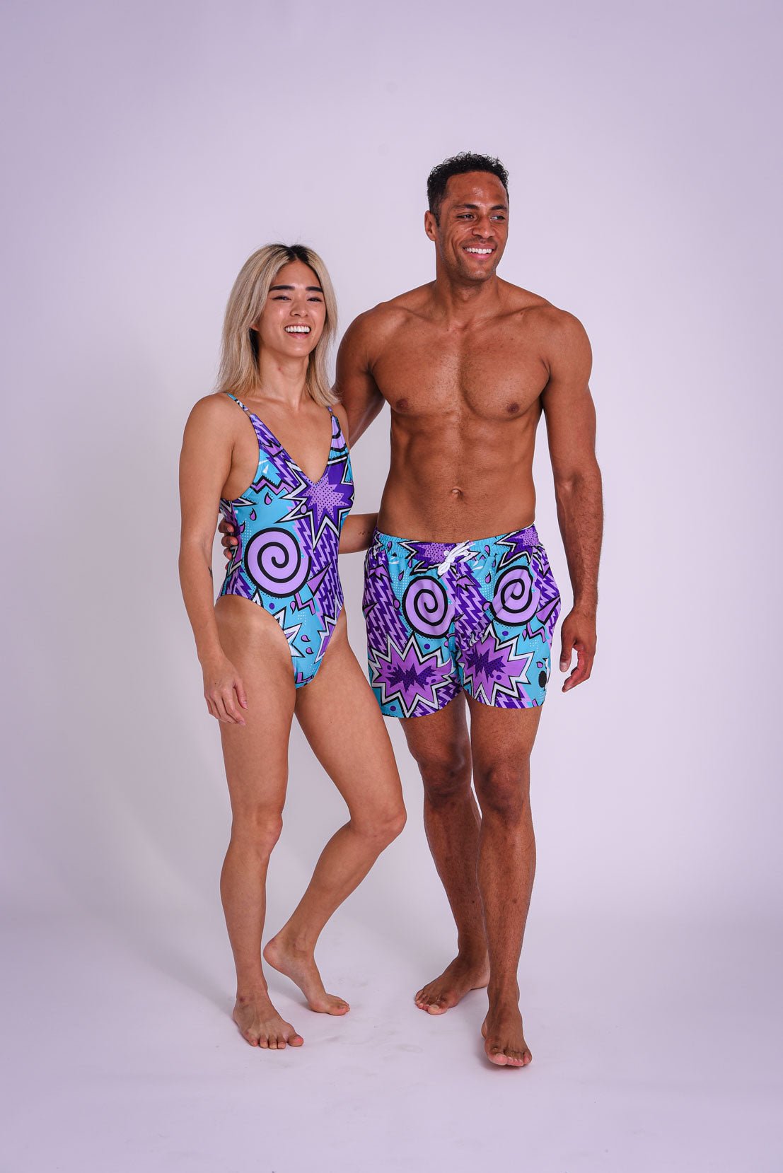 Fresh Prince Men's Swim Shorts - OOSC Clothing - USA