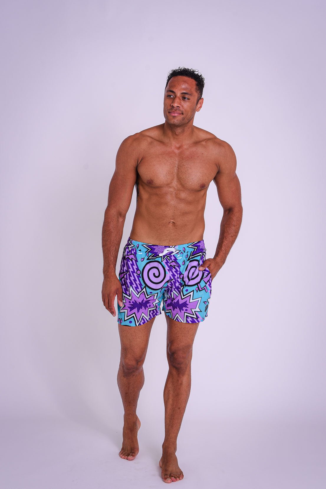 Fresh Prince Men's Swim Shorts - OOSC Clothing - USA