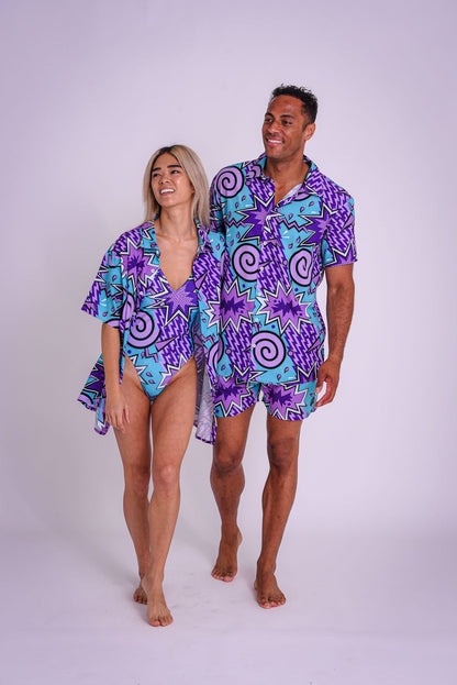 Fresh Prince Onepiece Swim Suit - OOSC Clothing - USA