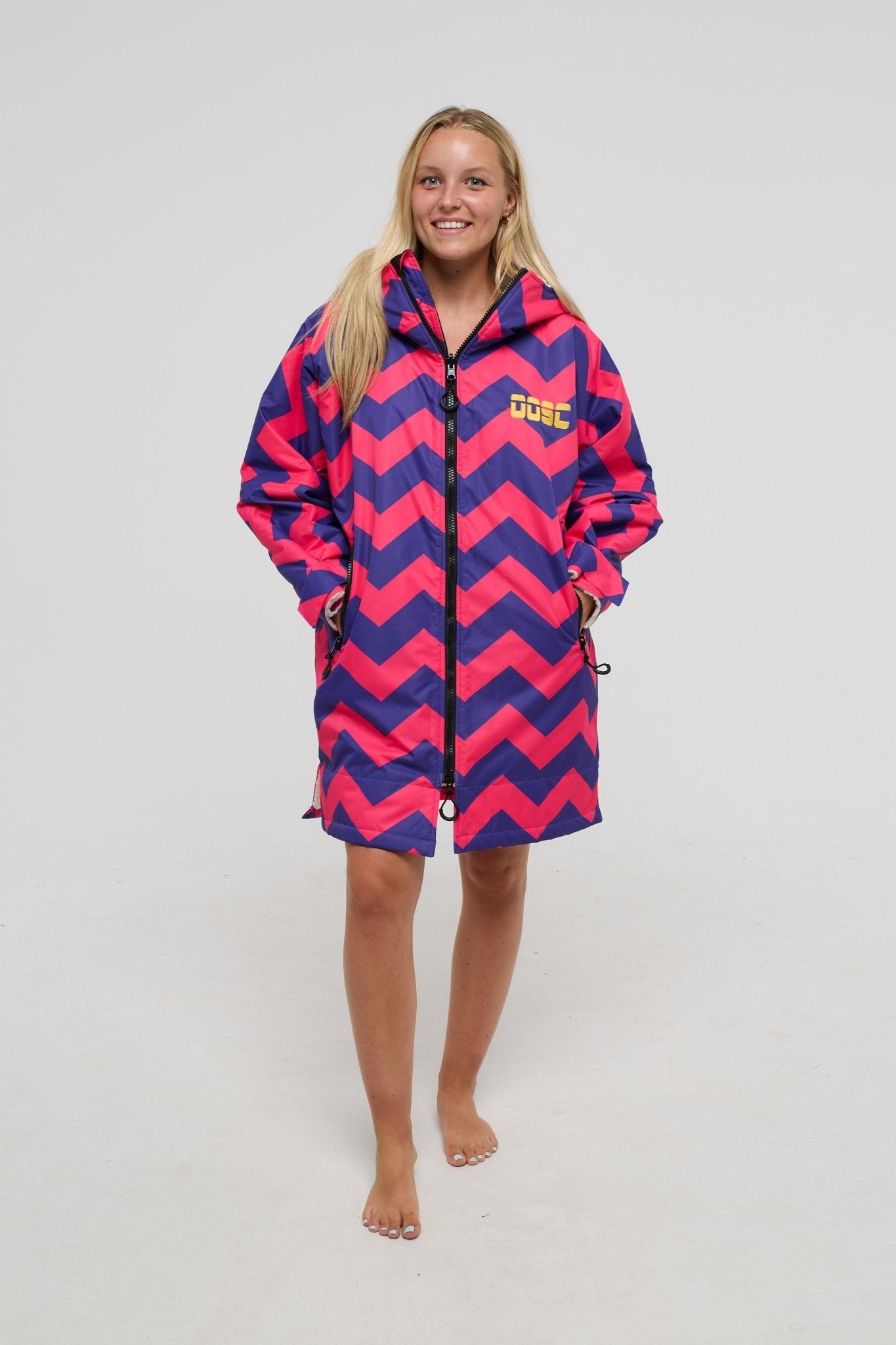 Fresh Prince Recycled Sherpa Lined Changing Robe - Women's - OOSC Clothing - USA