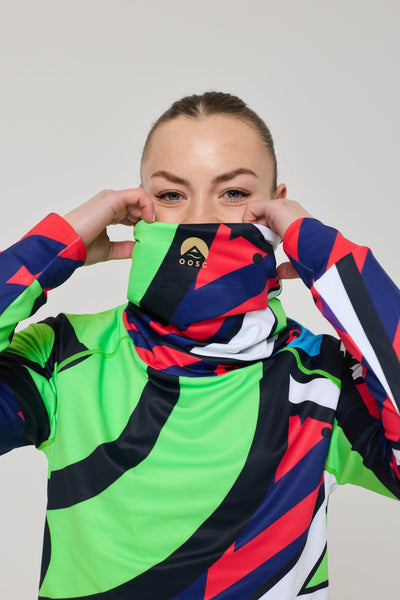 Fresh Prince X Women's High Neck Baselayer Top - OOSC Clothing - USA
