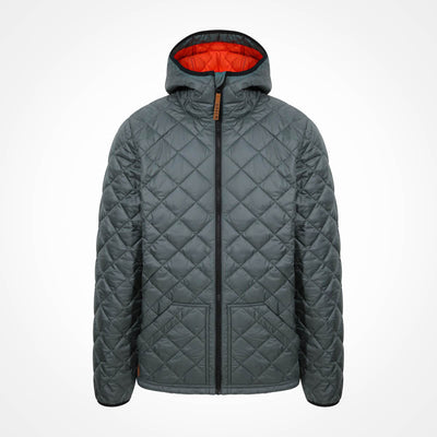 Grey Glacier Thermolite® Insulated Jacket - Unisex - OOSC Clothing - USA