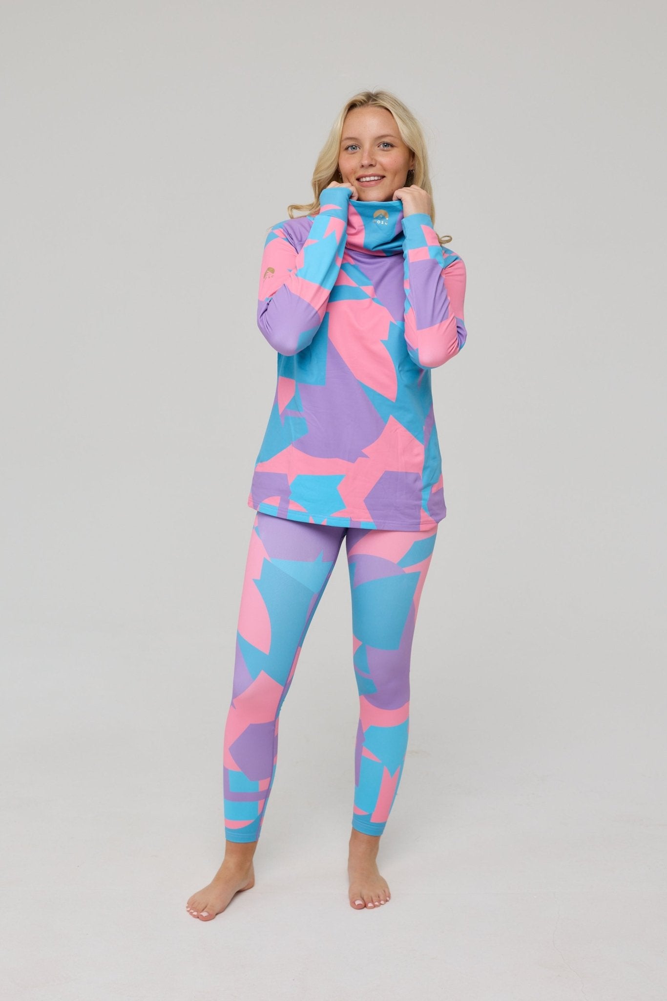 High Neck Baselayer Top Del Mar - OOSC Clothing - USA