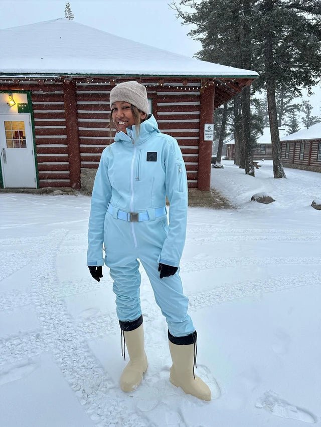 Ice Blue Ski Suit - OOSC Clothing - USA