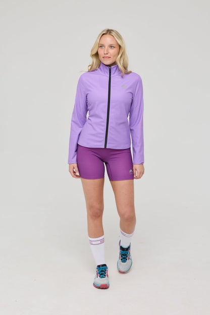 Infinite Cropped Zipped Jacket - Purple - OOSC Clothing - USA