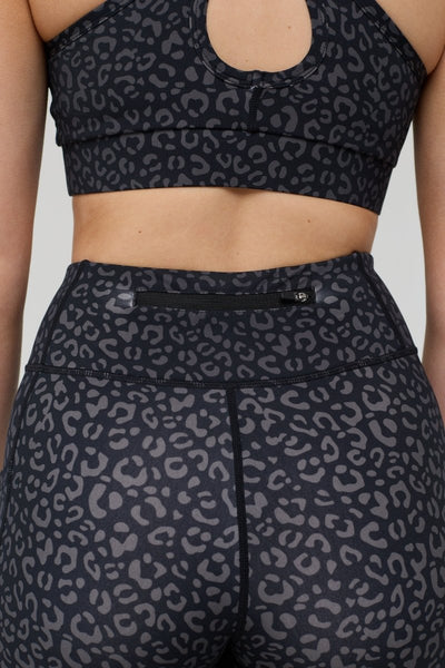 Infinite High Waisted Leggings - Black Leopard - OOSC Clothing