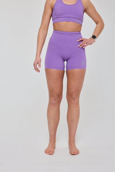 Infinite High Waisted Shorts - Purple - OOSC Clothing - USA