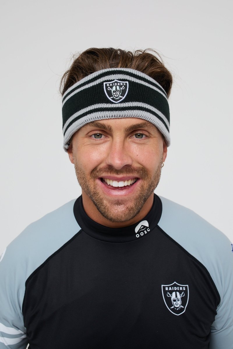 Las Vegas Raiders - OOSC x NFL Headband - OOSC Clothing - USA