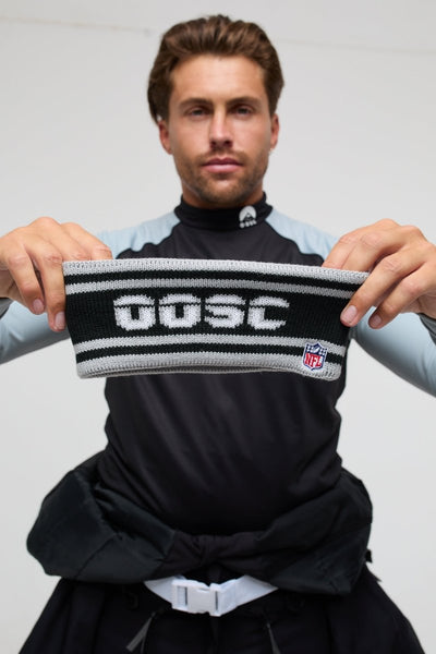 Las Vegas Raiders - OOSC x NFL Headband - OOSC Clothing - USA