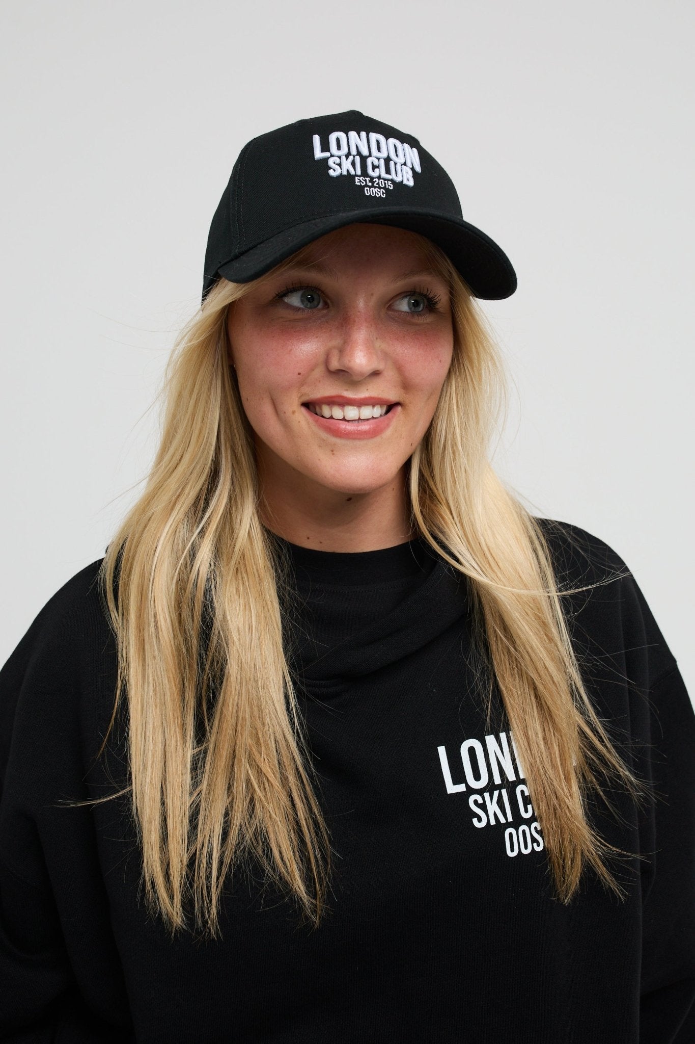 London Ski Club Cap - Black - OOSC Clothing - USA