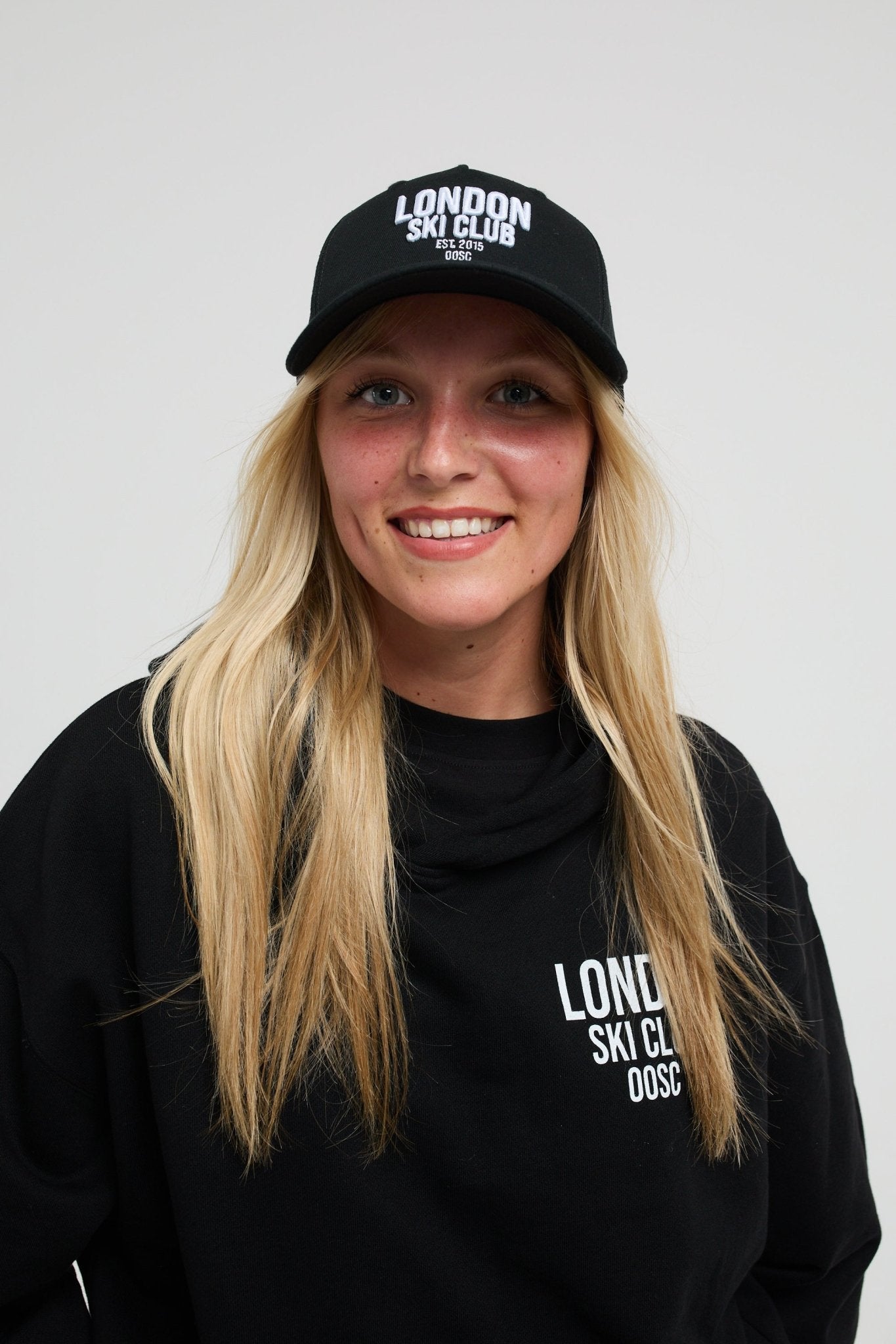 London Ski Club Cap - Black - OOSC Clothing - USA