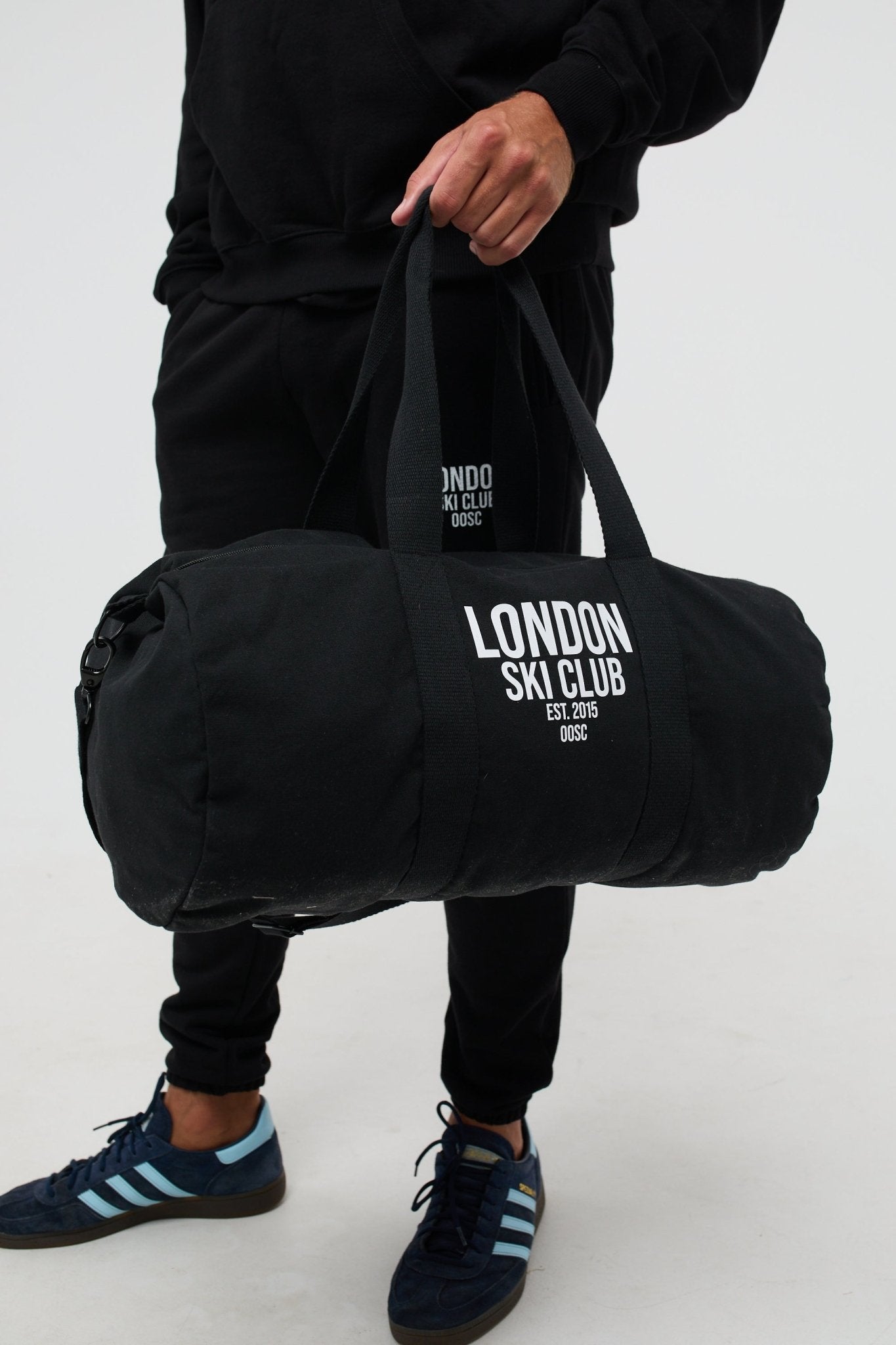 London Ski Club Duffle Bag - Black - OOSC Clothing - USA