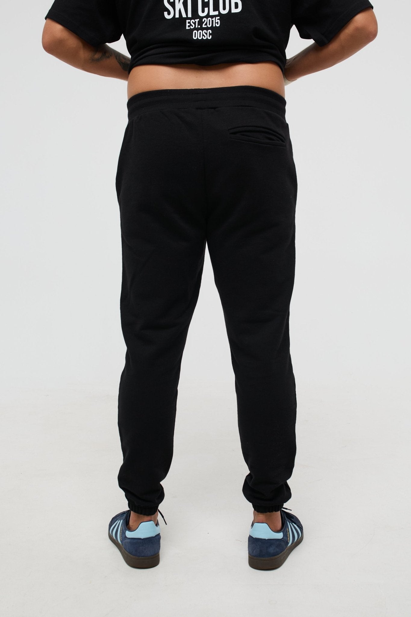 London Ski Club Sweatpants - Black - OOSC Clothing - USA