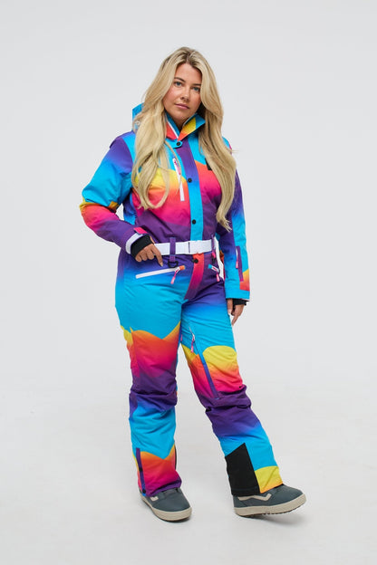 Mambo Sunset Ski Suit - Women's Curved - OOSC Clothing - USA