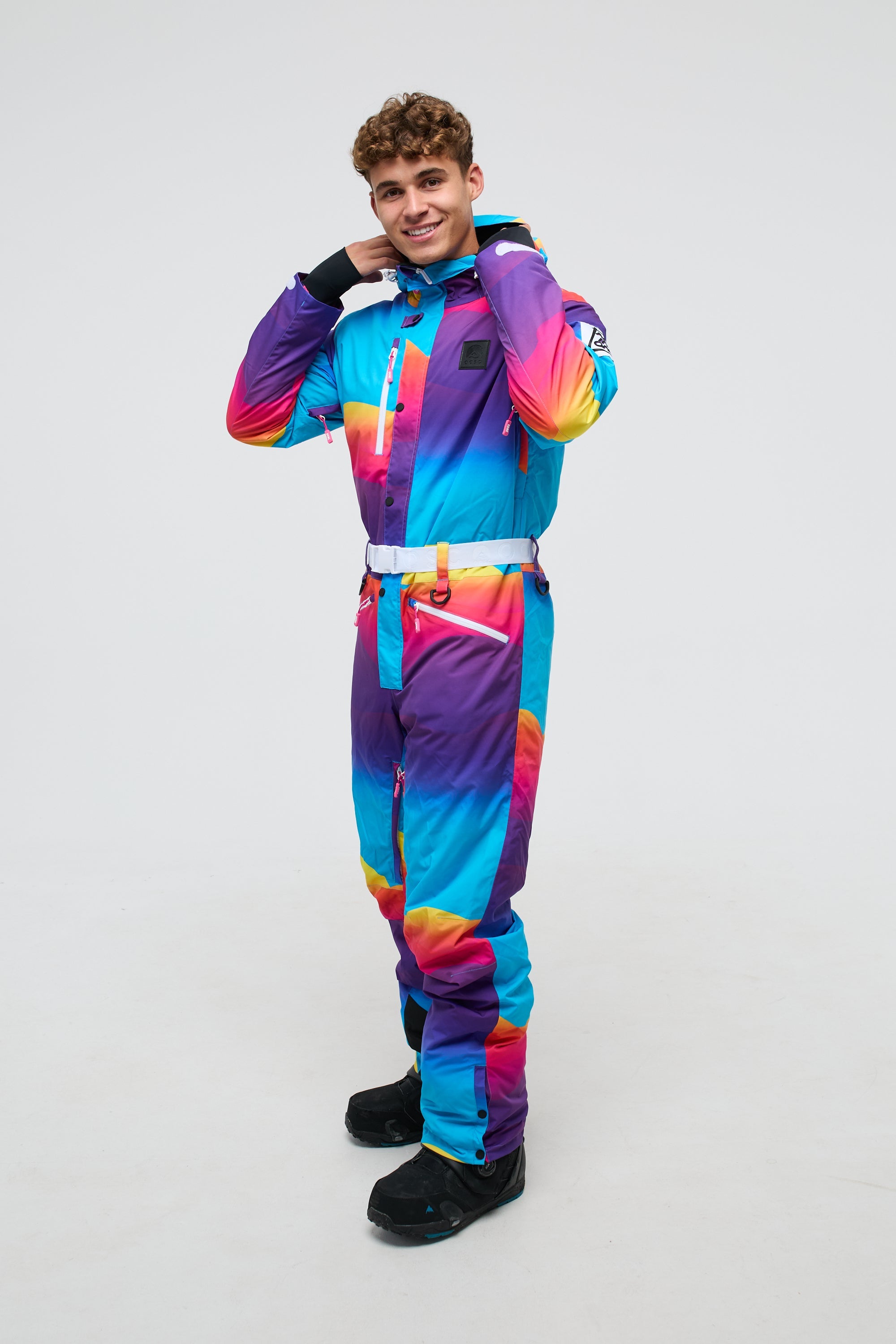 Mambo Sunset Ski Suit | Multi-Coloured (Mens) -OOSC Clothing