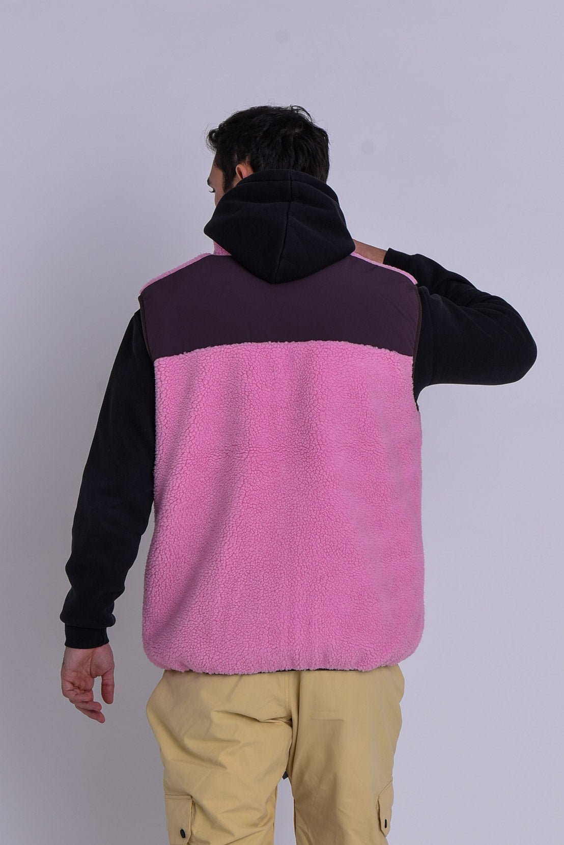 Method Sherpa Vest Dusky Pink - Men's - OOSC Clothing - USA