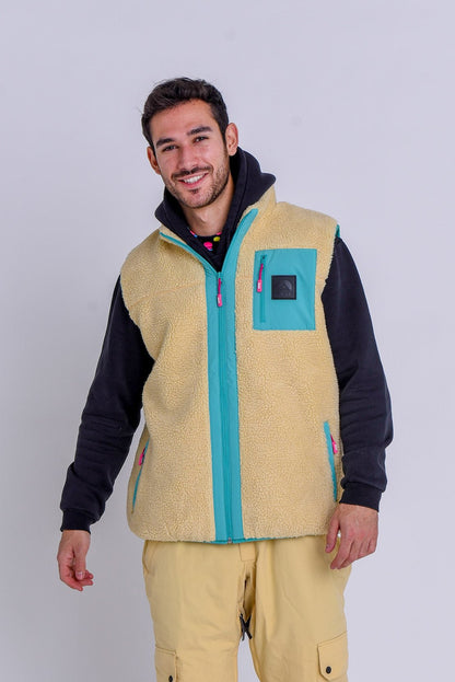 Method Sherpa Vest Sand - Men's - OOSC Clothing - USA