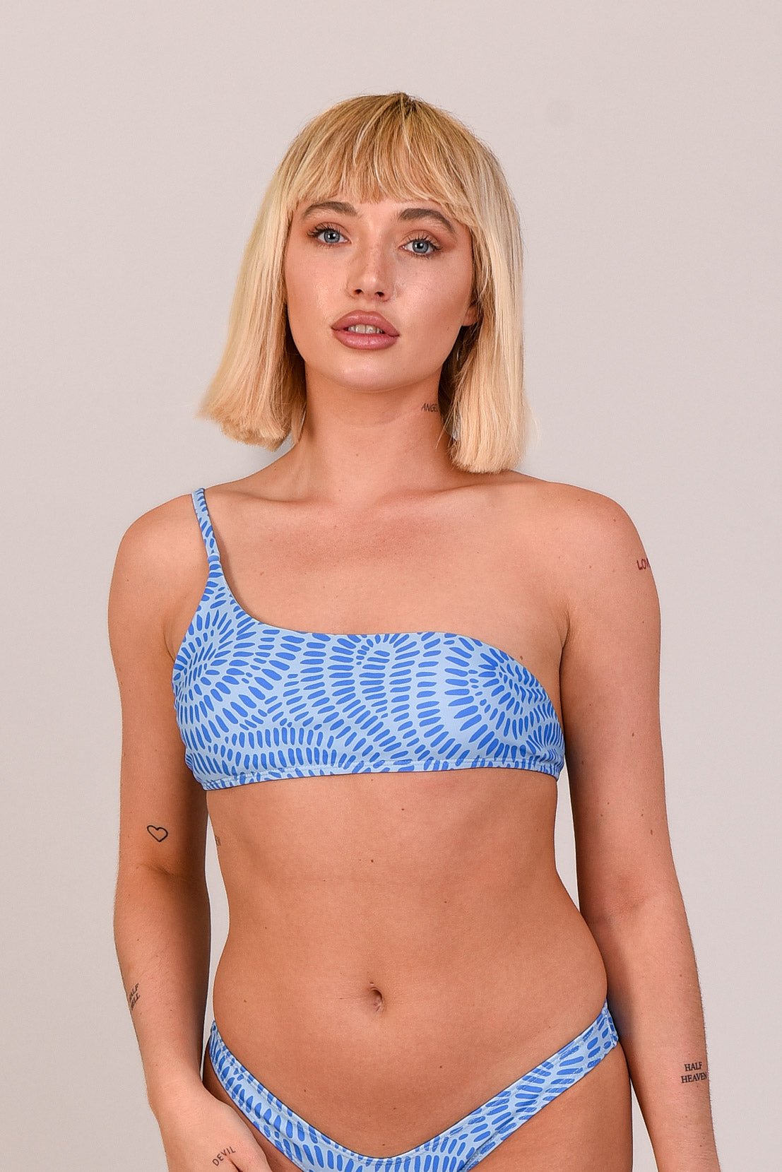 Moroccan Dream Cold Shoulder Bikini Top - OOSC Clothing - USA