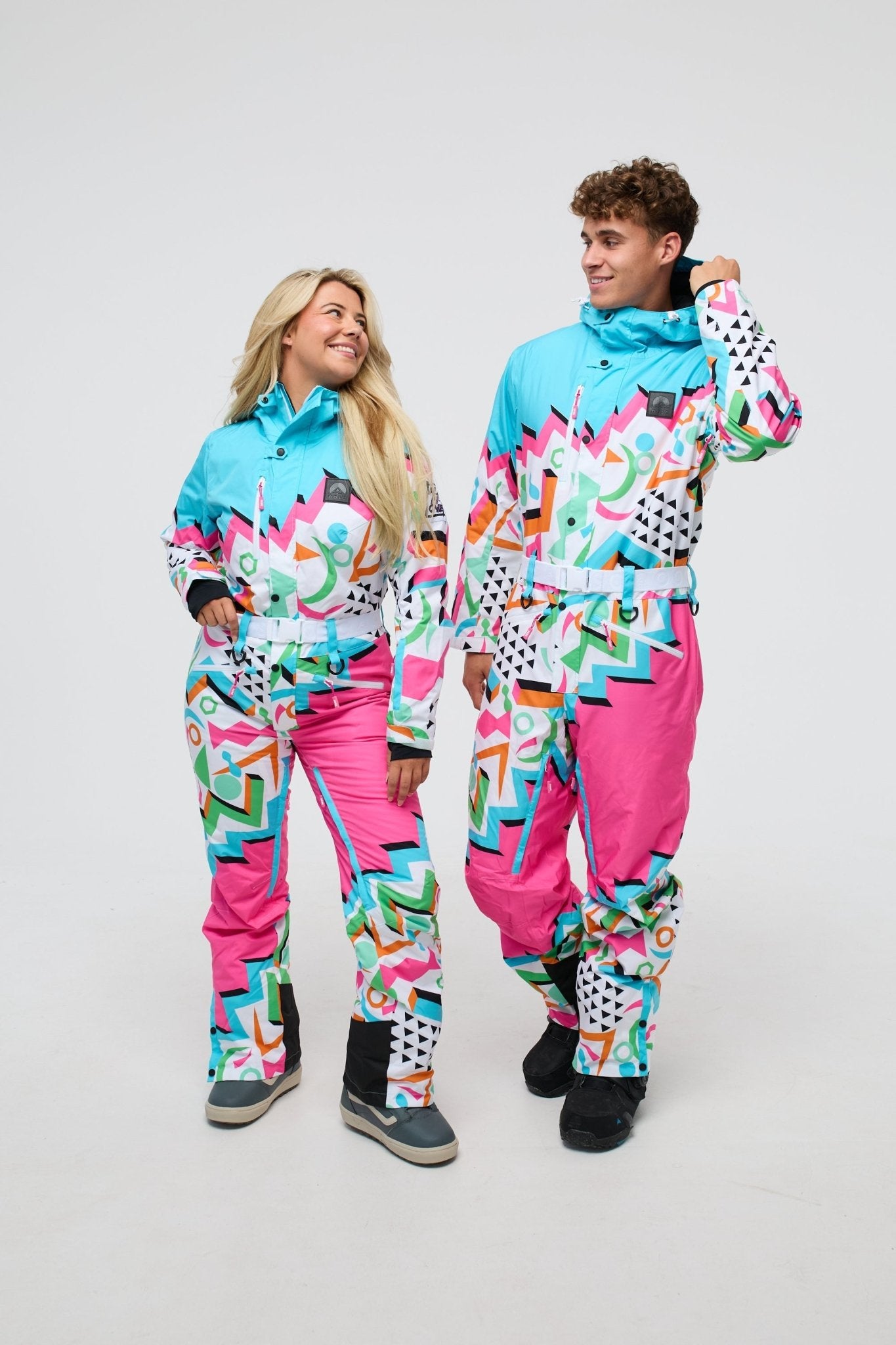 Nuts Cracker Multi-Coloured Ski Suit (Mens) - OOSC Clothing – OOSC