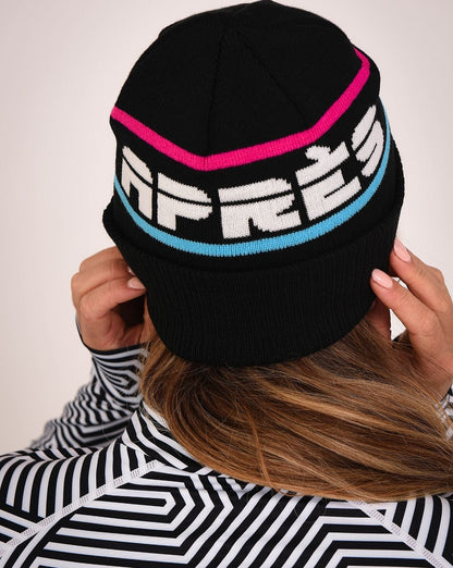 OOSC Après Beanie - Black, Blue, Pink & White - OOSC Clothing - USA