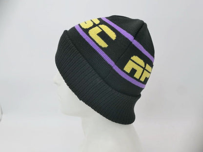 OOSC Après Beanie - Black, Purple, Yellow - OOSC Clothing - USA