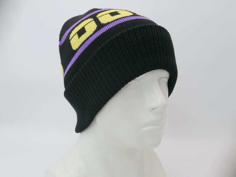 OOSC Après Beanie - Black, Purple, Yellow - OOSC Clothing - USA