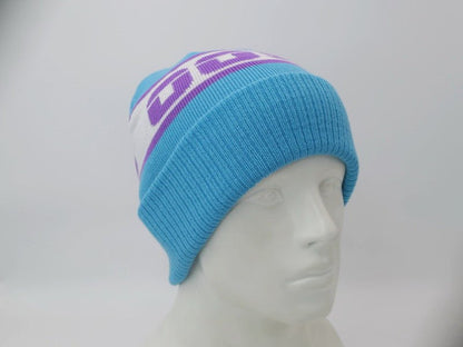 OOSC Après Beanie - Blue, Purple, White - OOSC Clothing - USA