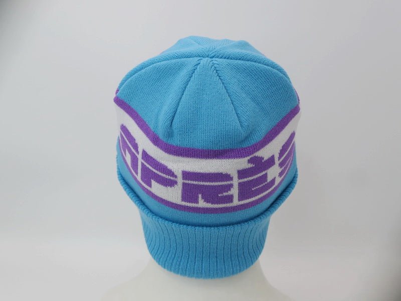 OOSC Après Beanie - Blue, Purple, White - OOSC Clothing - USA