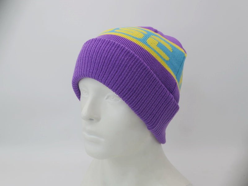 OOSC Après Beanie - Purple, Blue, Yellow - OOSC Clothing - USA