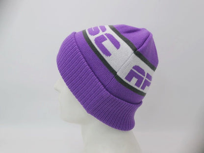 OOSC Après Beanie - Purple, White, Grey - OOSC Clothing - USA